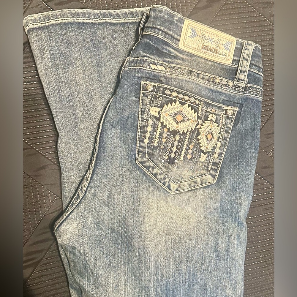 Grace Bootcut Jeans-Like New
